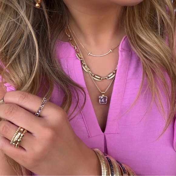 Park Lane Josie Ring in Amethyst, Size 6 - Picture 3 of 5